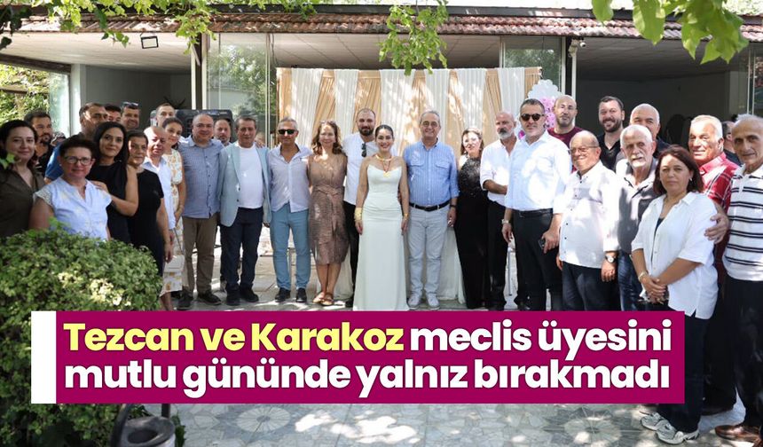 YENİ Parti Aydın heyeti genç çiftin mutluluğuna ortak oldu