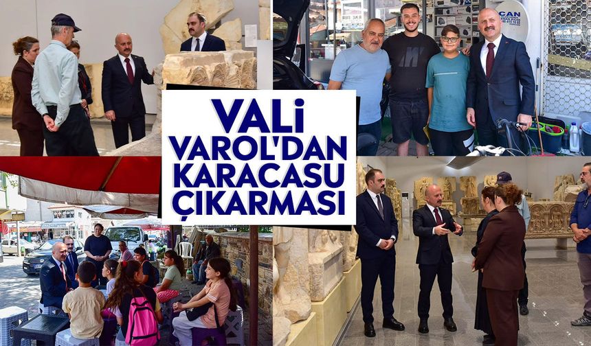Vali Varol'dan Karacasu çıkarması